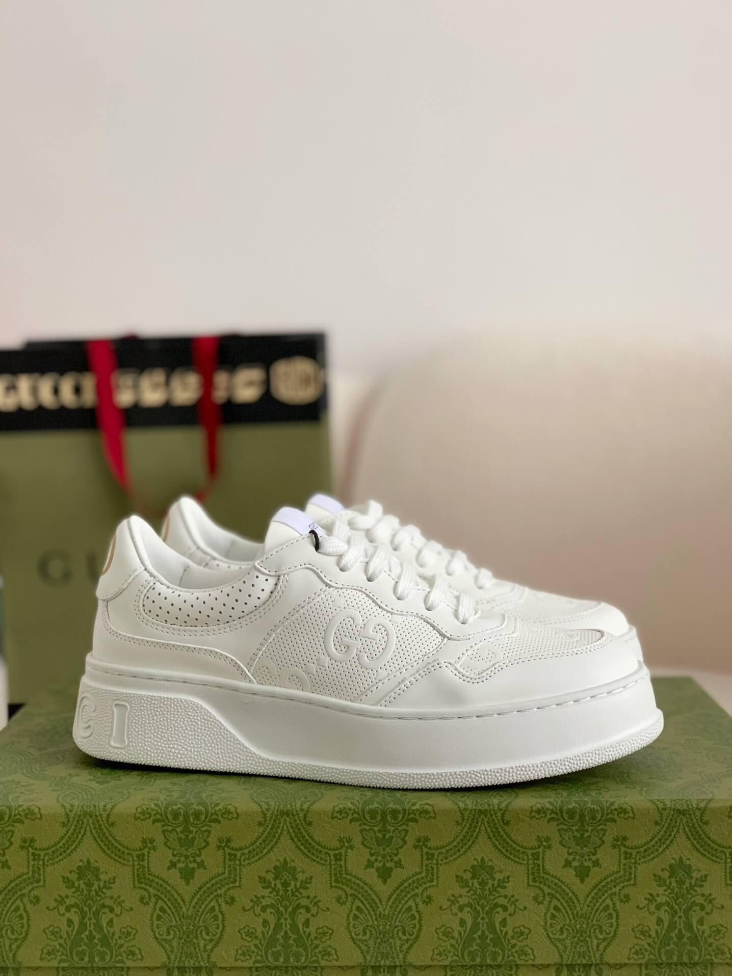 GG GG embossed Trainer "white" - tntwear1