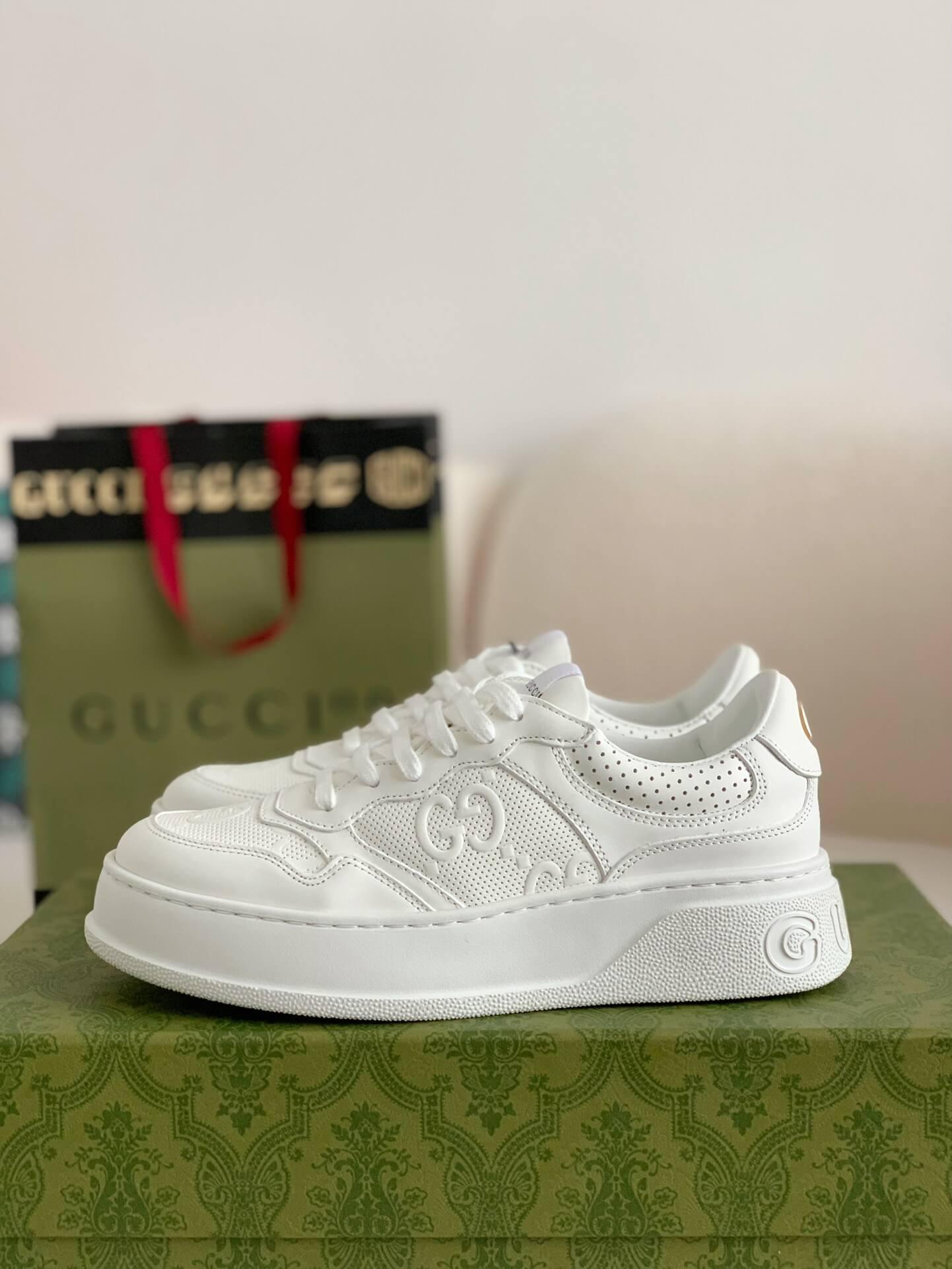 GG GG embossed Trainer "white" - tntwear1