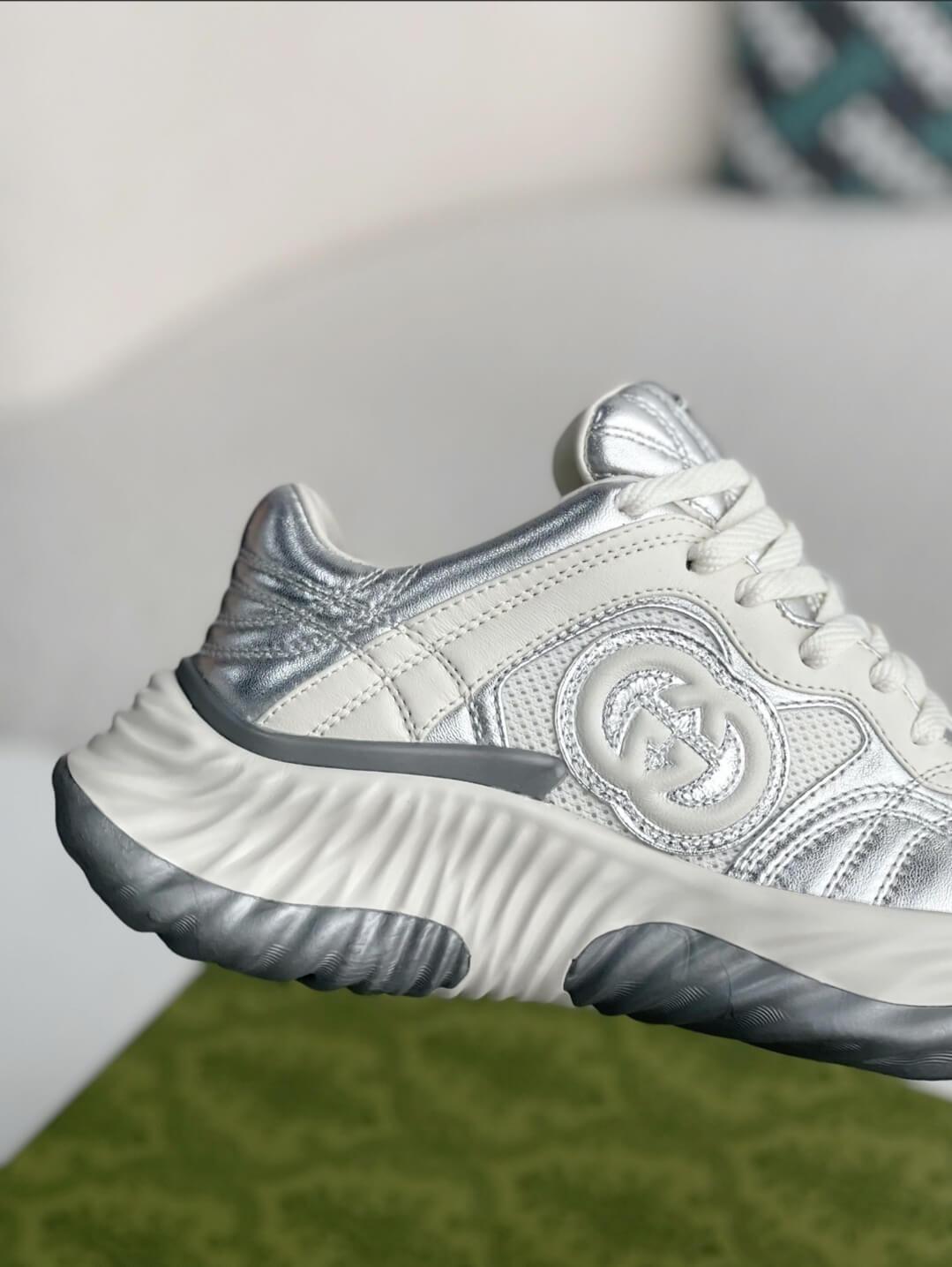 GG Ripple Trainer "silver white" - tntwear1