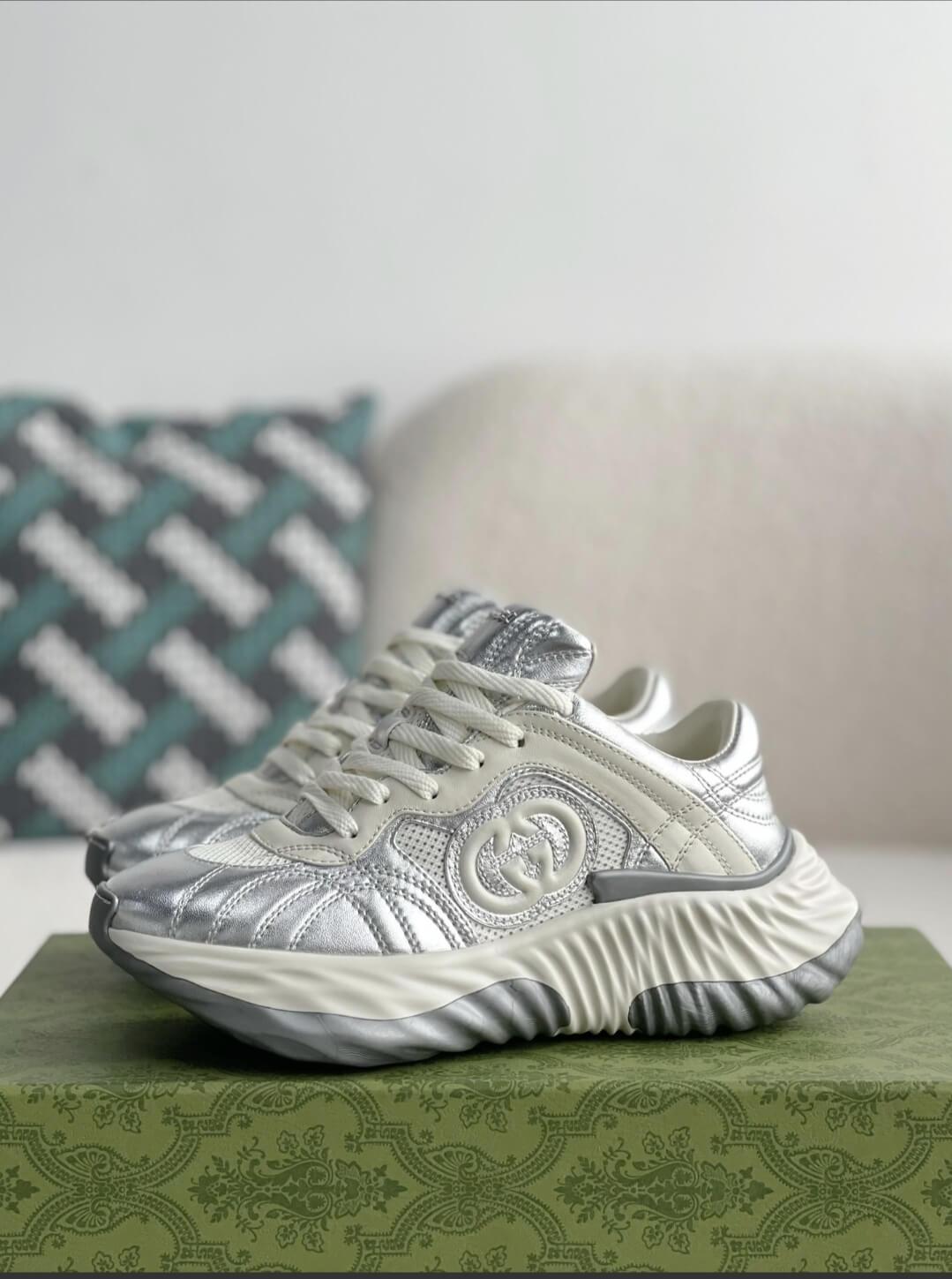 GG Ripple Trainer "silver white" - tntwear1