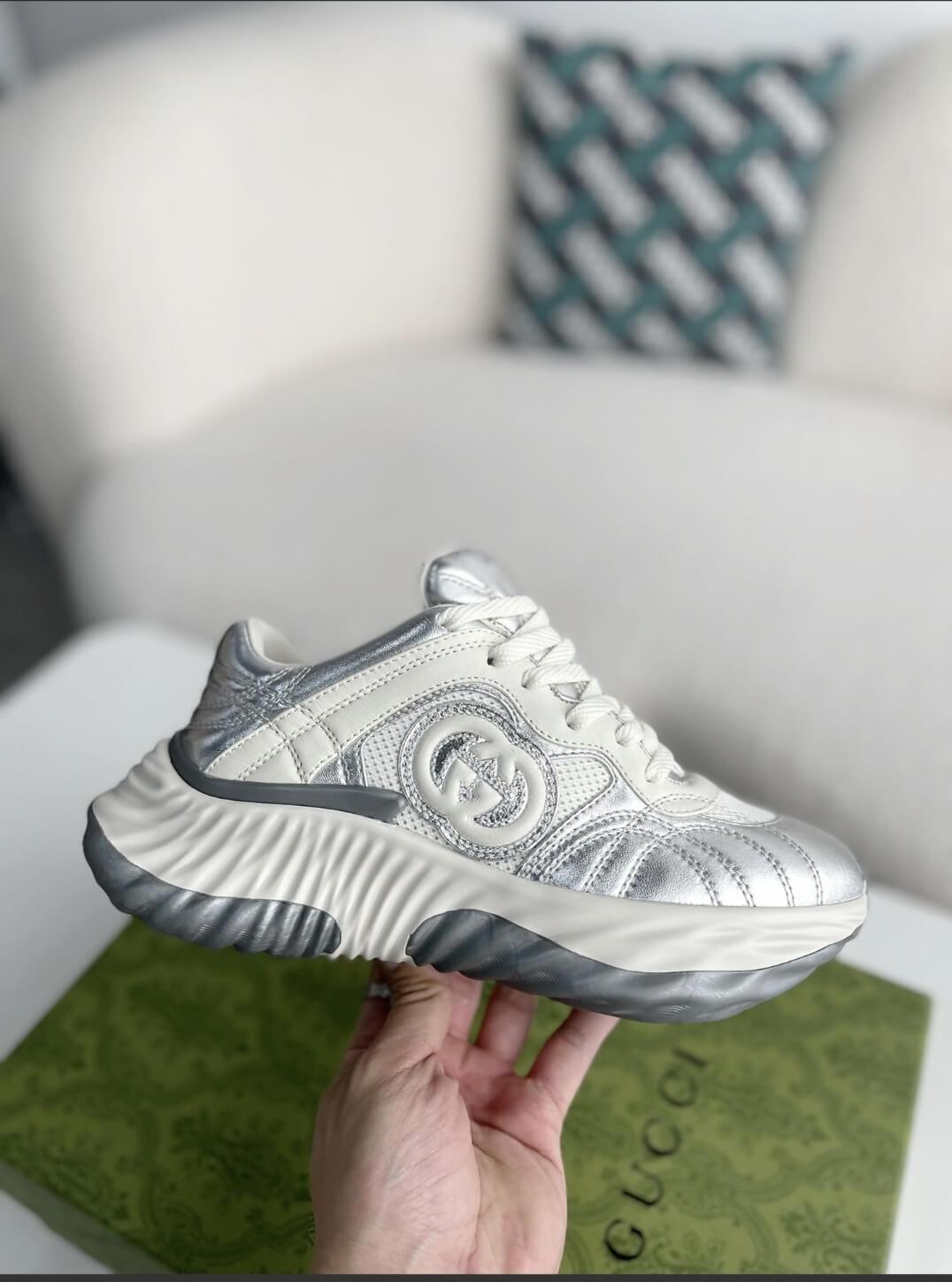 GG Ripple Trainer "silver white" - tntwear1