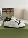 Gucci Mac80 White Black Leather Sneakers