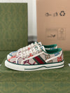 Gucci GG Tennis 1977 White Multicolour Trainer Low-Top Sneakers.