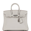 HRMS Birkin 25 Gris Pale Togo Palladium Hardware - tntwear1