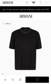 ARMANI T-SHIRT 001