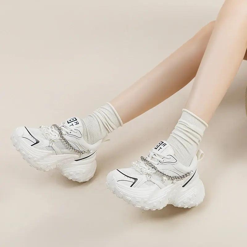 Lady Lift Chunky Sneakers - tntwear1