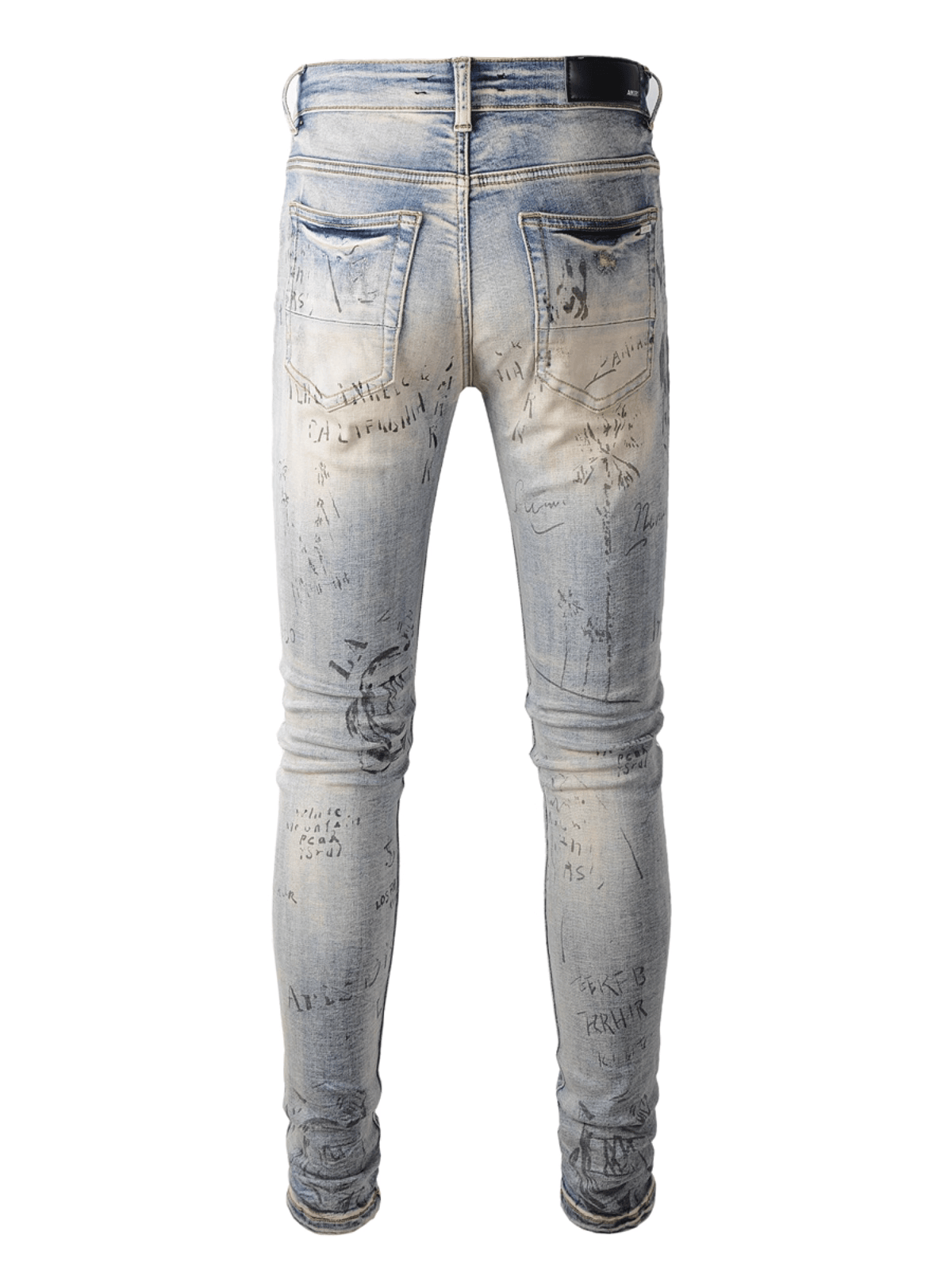 Washed Denim Classic Jeans