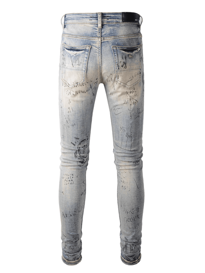 Washed Denim Classic Jeans