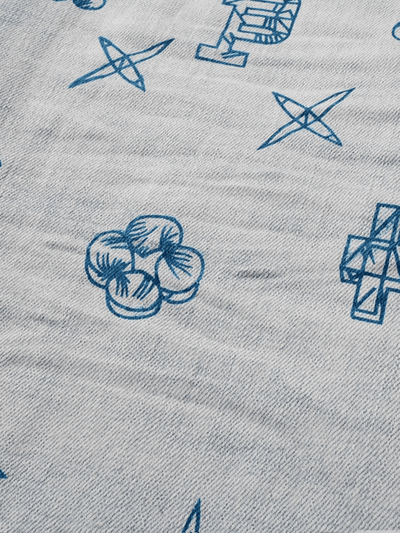 Light Color Writing Jeans