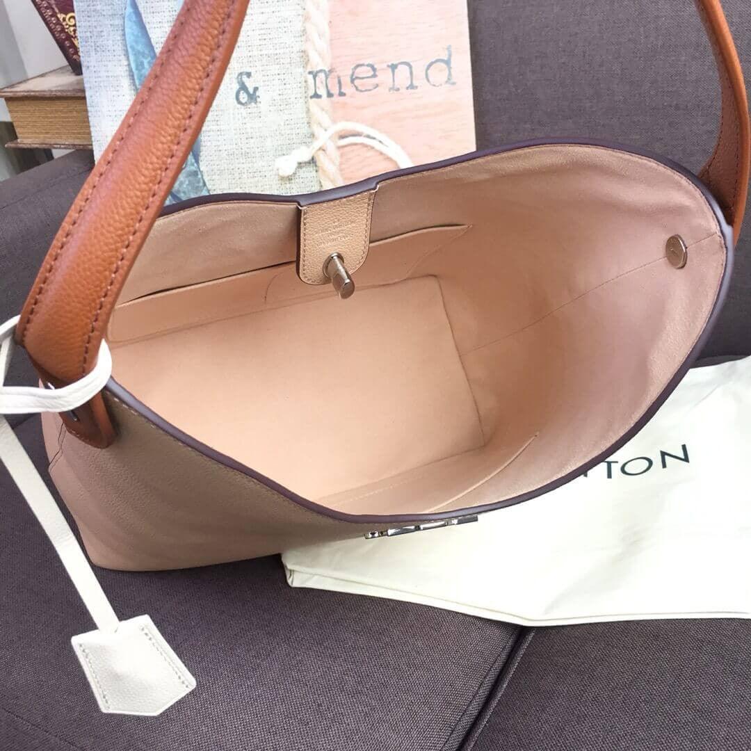 TntWear Beige Lockme Hobo Bag - LUV 602