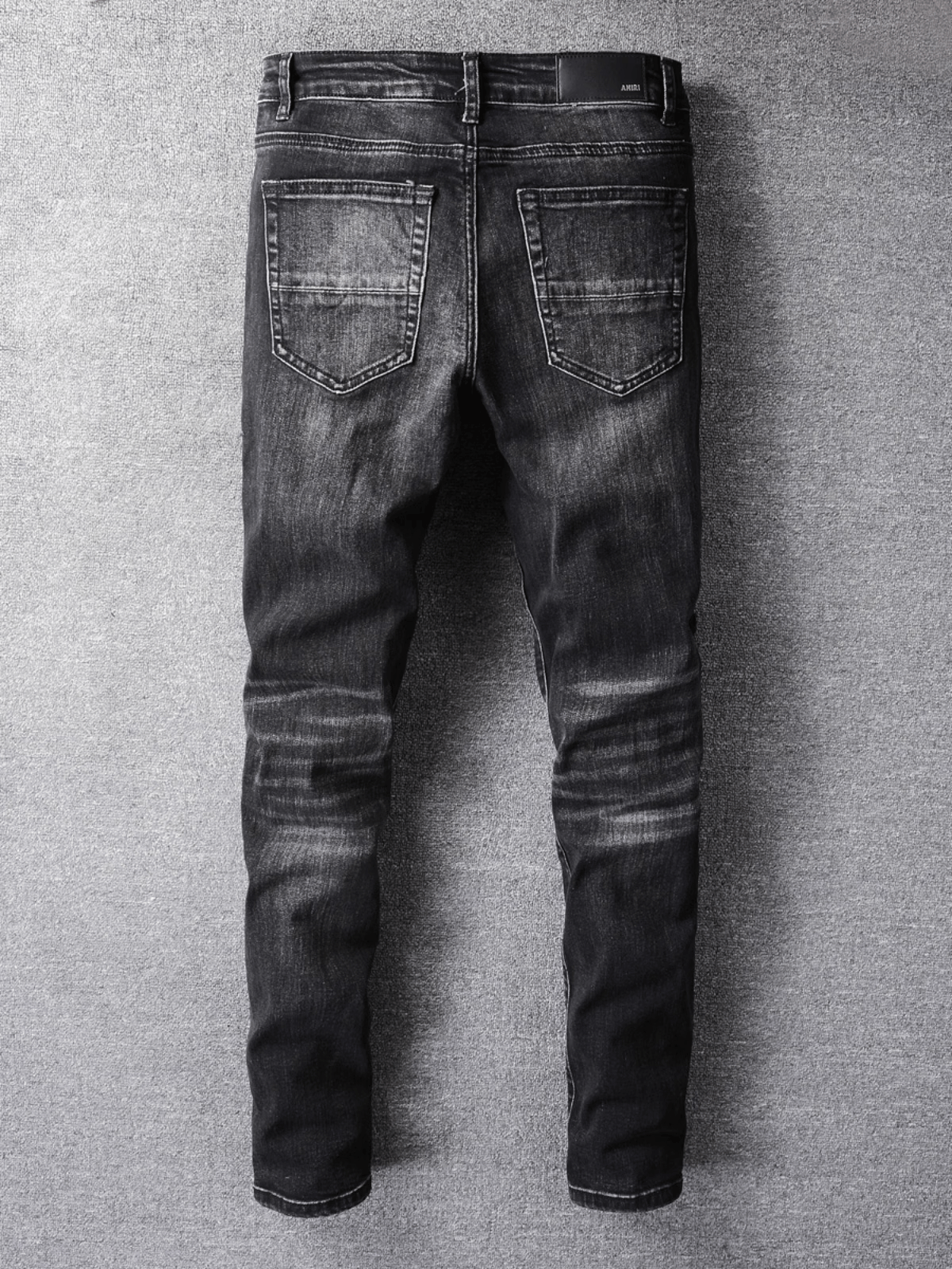 Black Patch Jeans