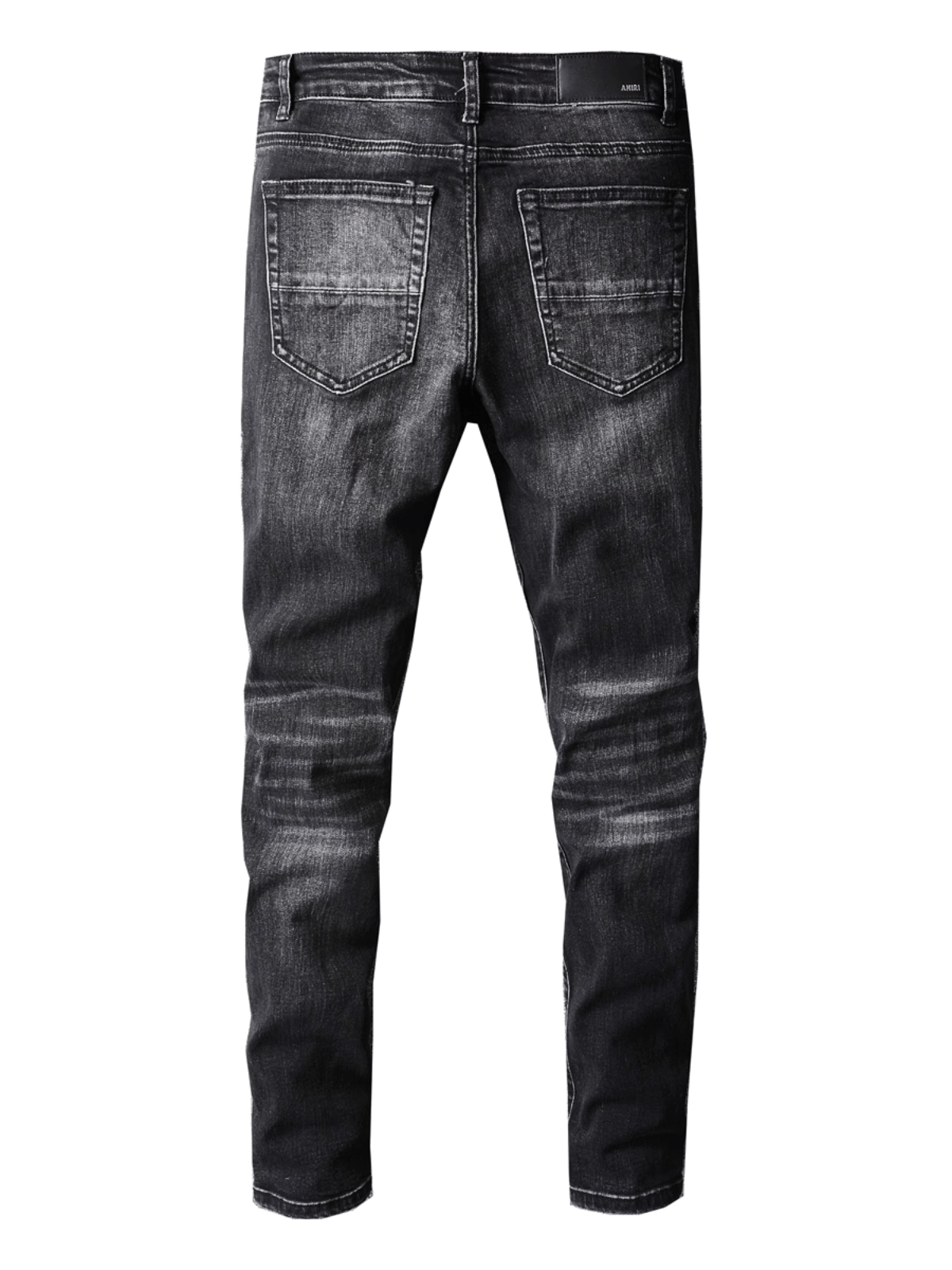 Black Patch Jeans