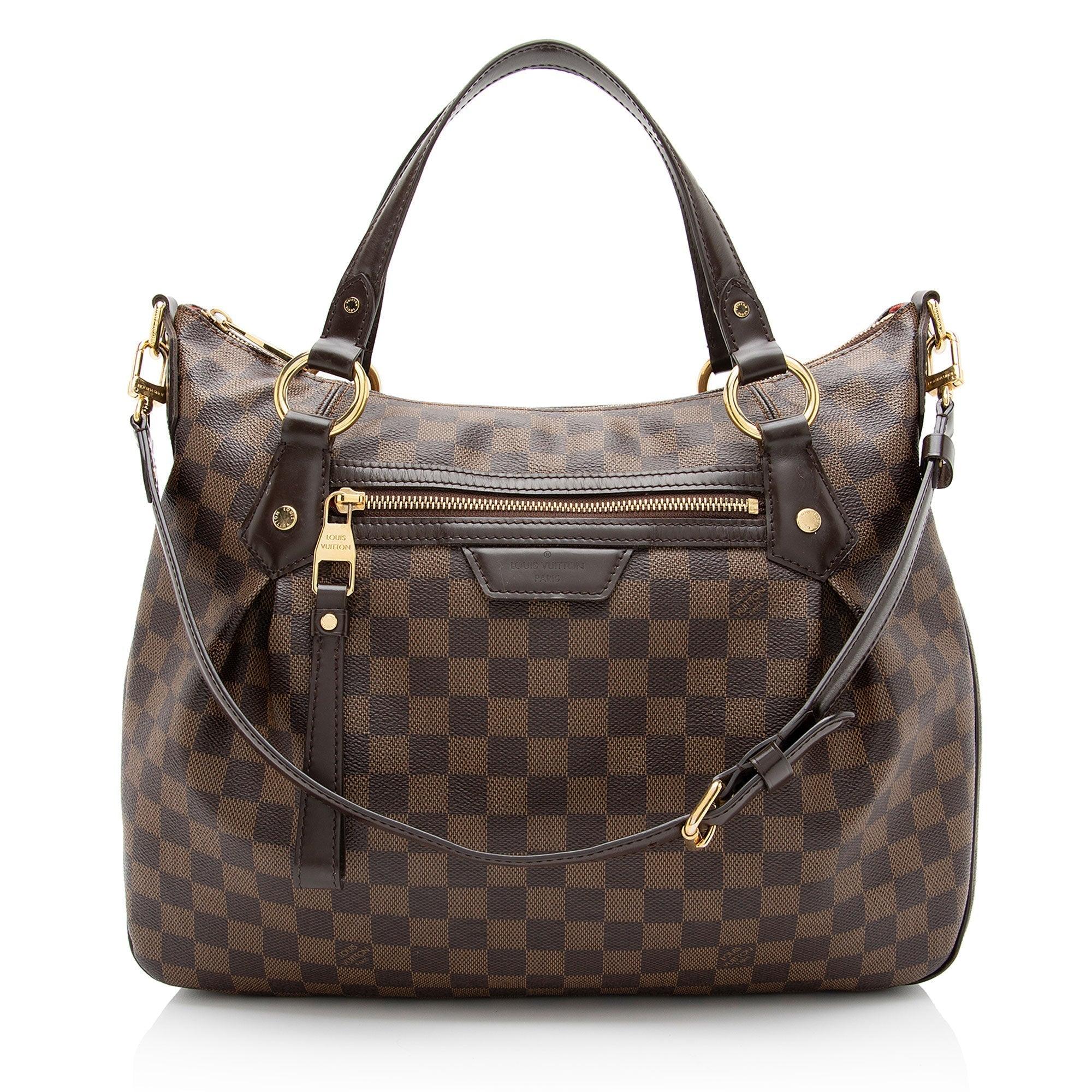 LV Damier Ebene Evora MM Shoulder Bag - tntwear1