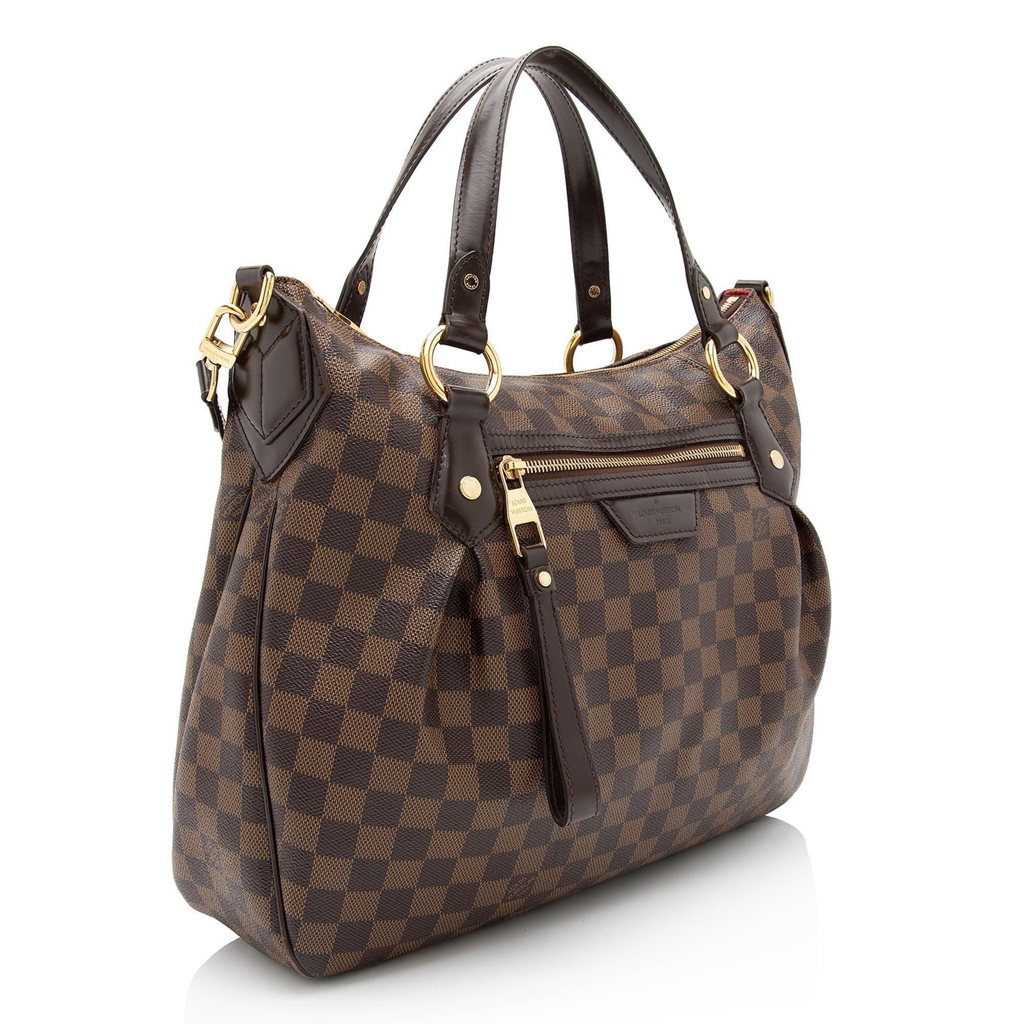 LV Damier Ebene Evora MM Shoulder Bag - tntwear1