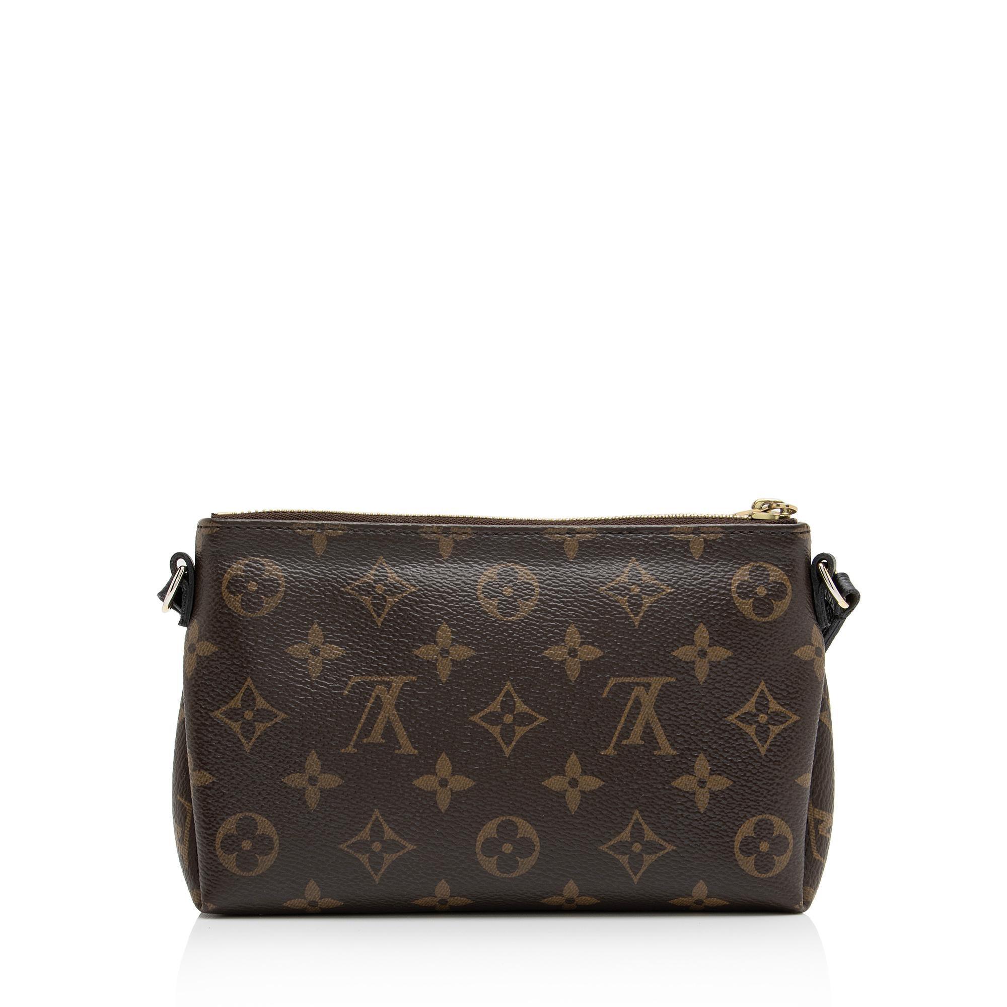 Louis Vuitton Monogram Canvas Pallas Crossbody Bag - FINAL SALE - tntwear1