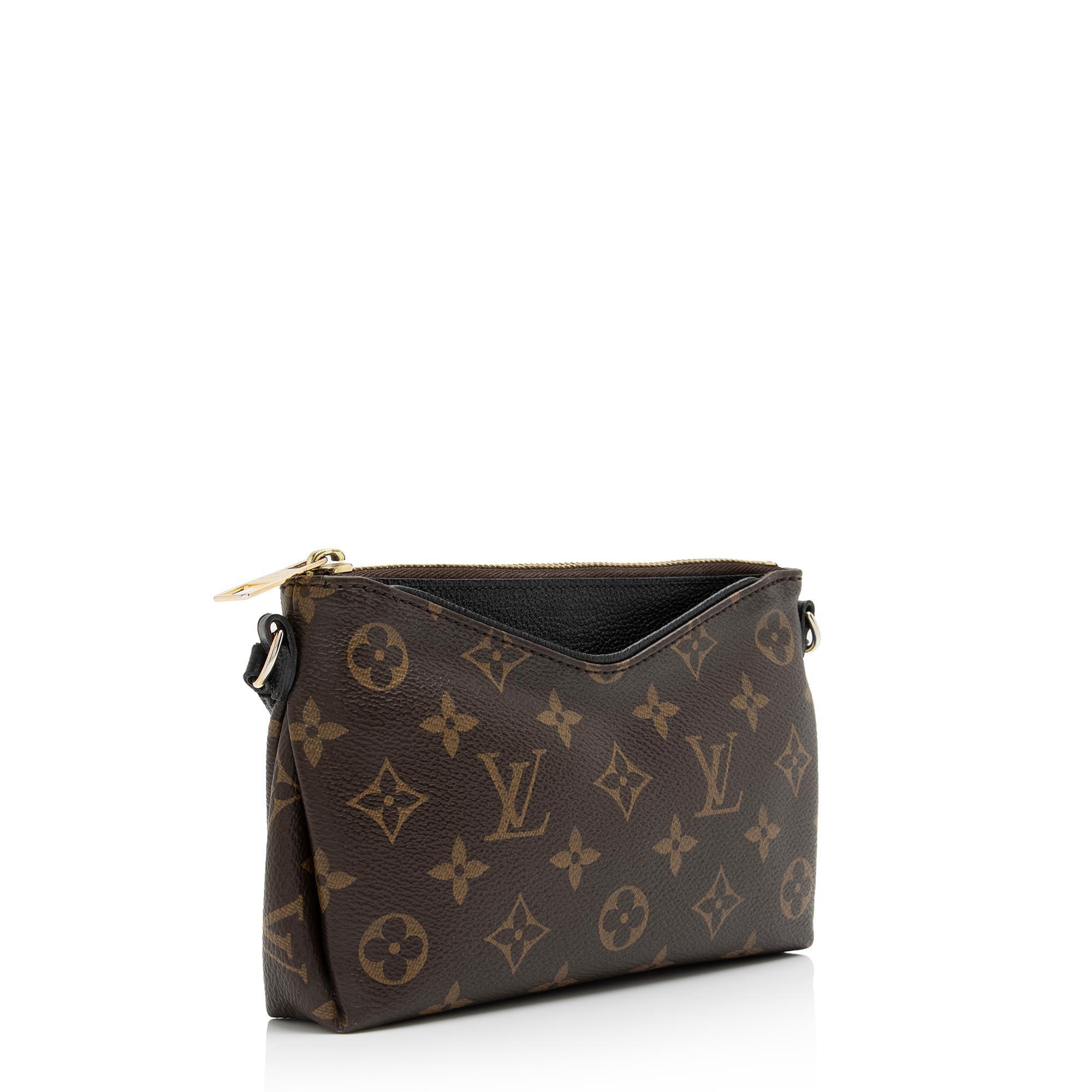 Louis Vuitton Monogram Canvas Pallas Crossbody Bag - FINAL SALE - tntwear1