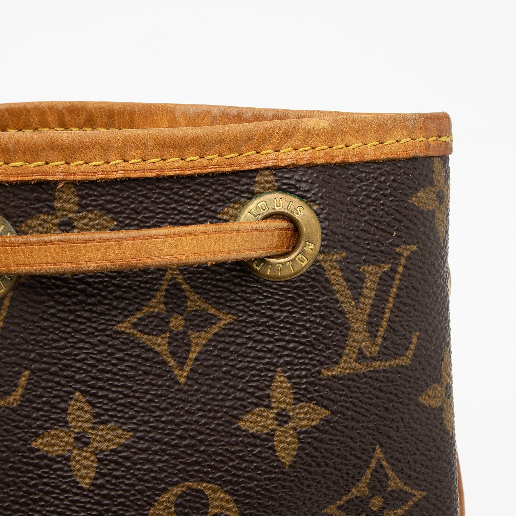 Louis Vuitton Monogram Canvas Petit Noe Shoulder Bag - tntwear1