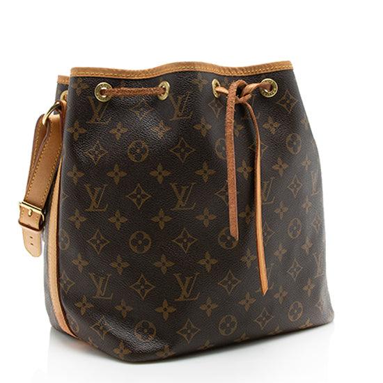 Louis Vuitton Monogram Canvas Petit Noe Shoulder Bag - tntwear1