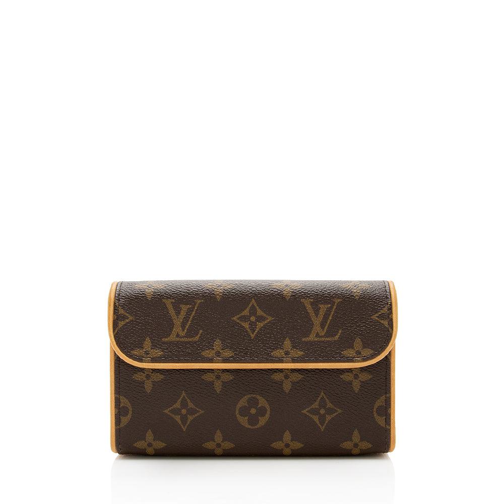 Louis Vuitton Monogram Canvas Pochette Florentine Small Belt Bag - FINAL SALE - tntwear1