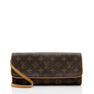 Louis Vuitton Monogram Canvas Pochette Twin GM Shoulder Bag - tntwear1