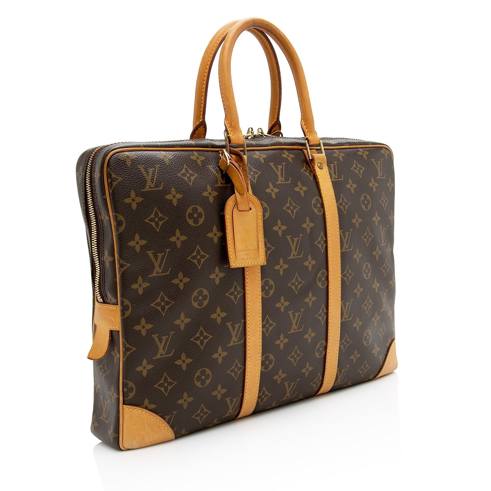 Louis Vuitton Monogram Canvas Porte Documents Voyage Bag - tntwear1