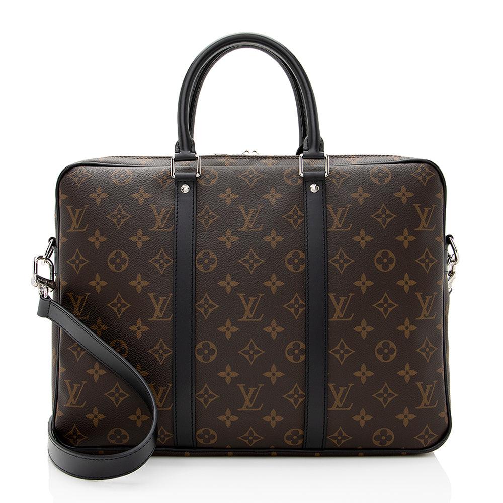 Louis Vuitton Monogram Canvas Porte-Documents Voyage PM Messenger Bag - tntwear1