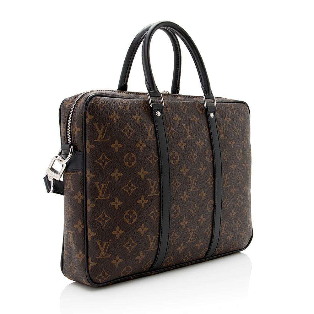 Louis Vuitton Monogram Canvas Porte-Documents Voyage PM Messenger Bag - tntwear1