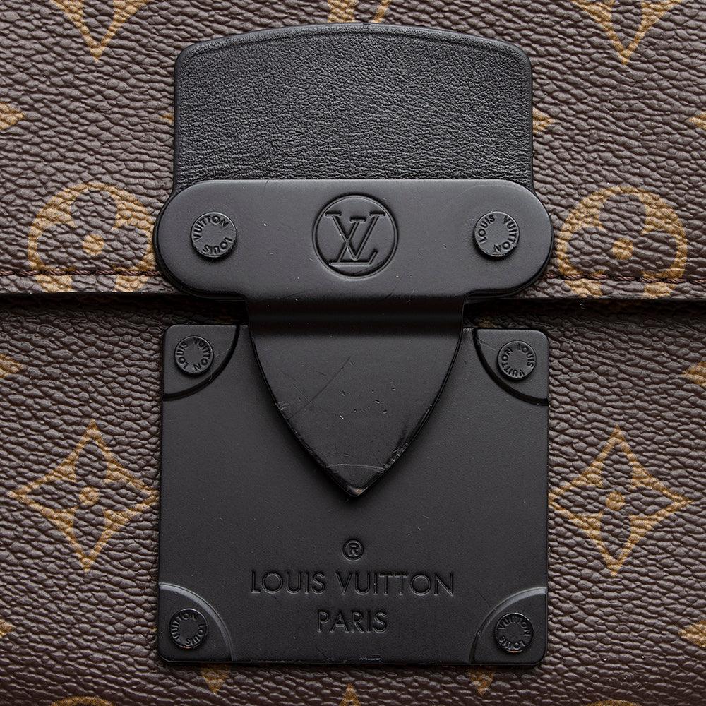 Louis Vuitton Monogram Canvas S Lock Messenger Bag - tntwear1