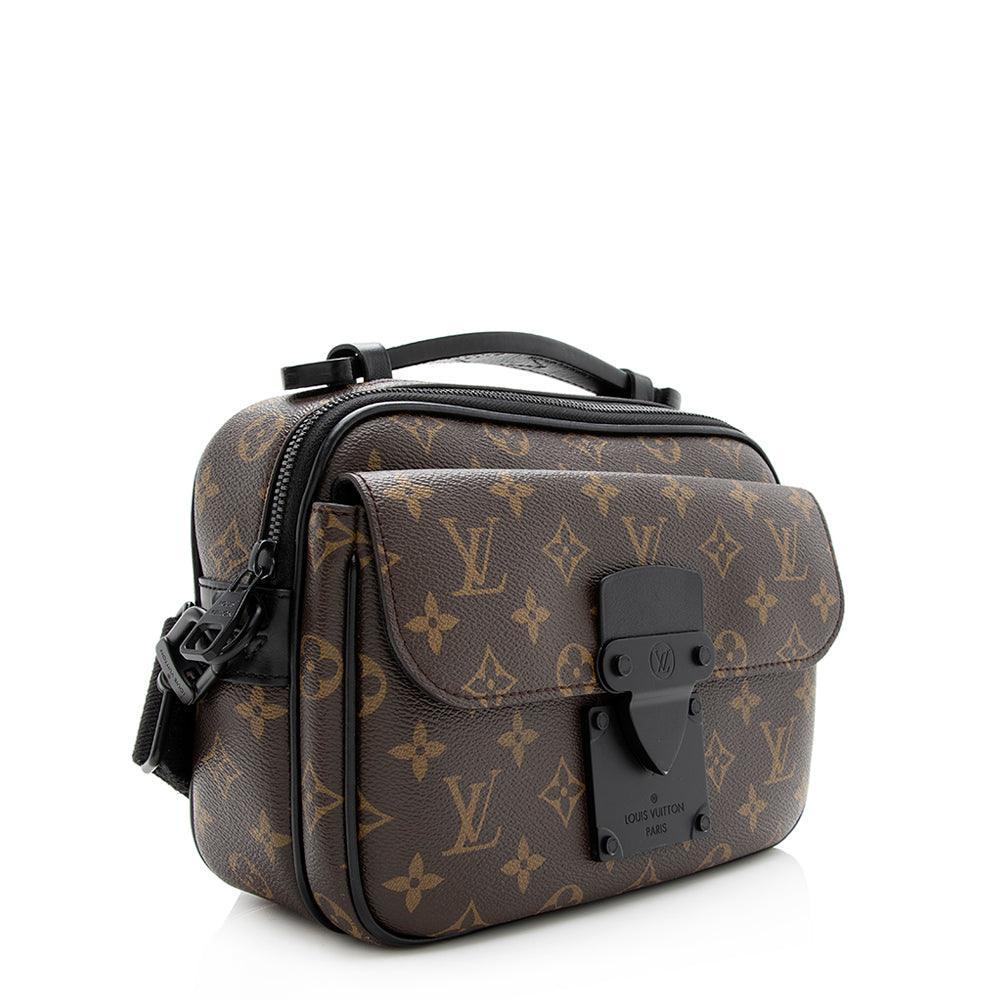 Louis Vuitton Monogram Canvas S Lock Messenger Bag - tntwear1