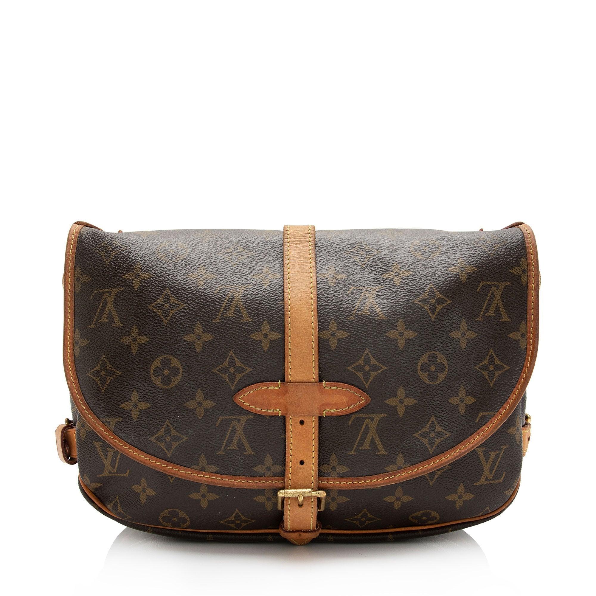 Louis Vuitton Monogram Canvas Saumur 30 Messenger Bag - tntwear1