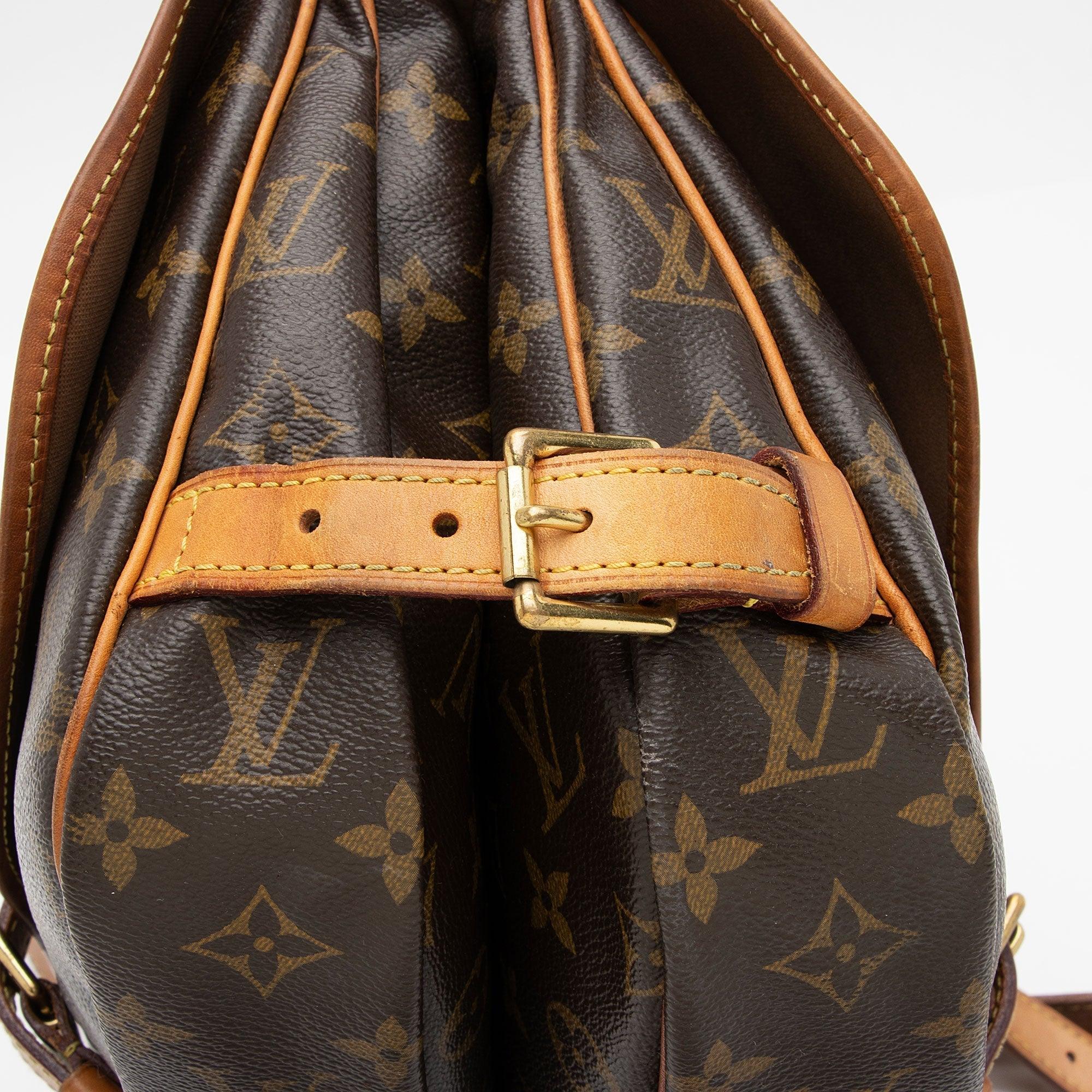 Louis Vuitton Monogram Canvas Saumur 30 Messenger Bag - tntwear1