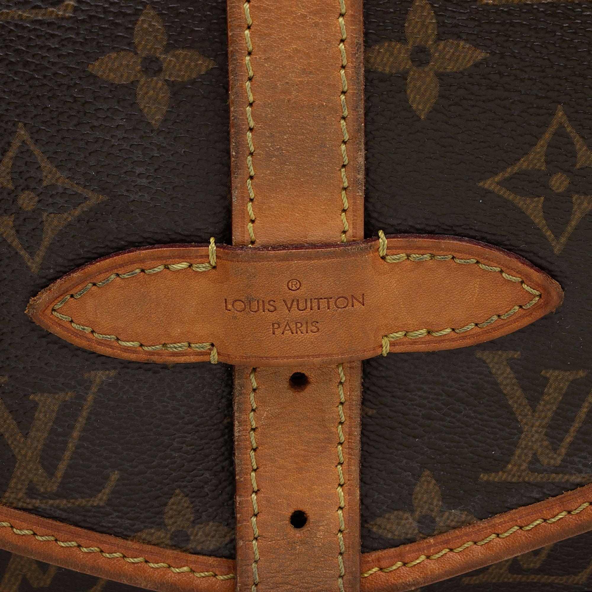 Louis Vuitton Monogram Canvas Saumur 30 Messenger Bag - tntwear1