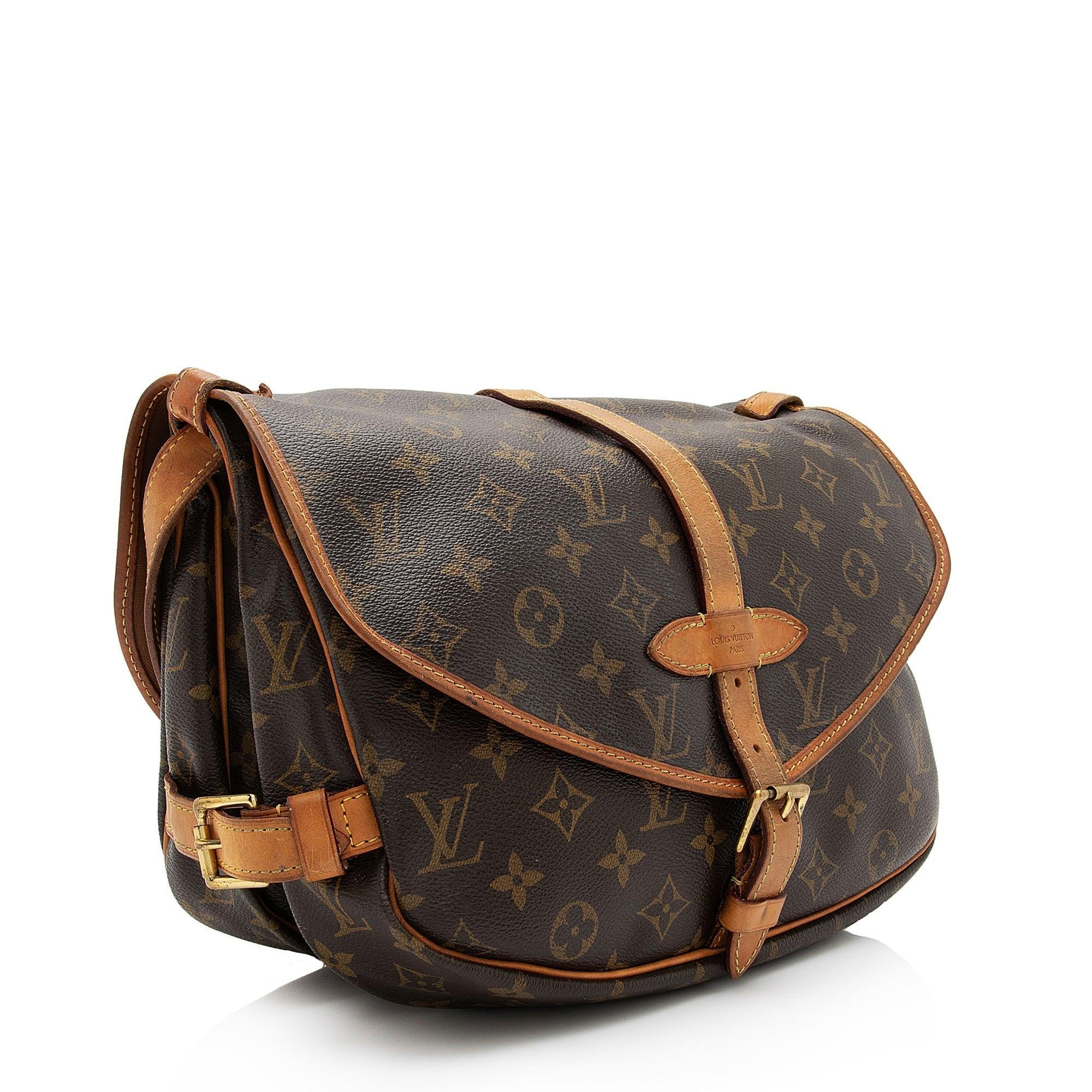 Louis Vuitton Monogram Canvas Saumur 30 Messenger Bag - tntwear1