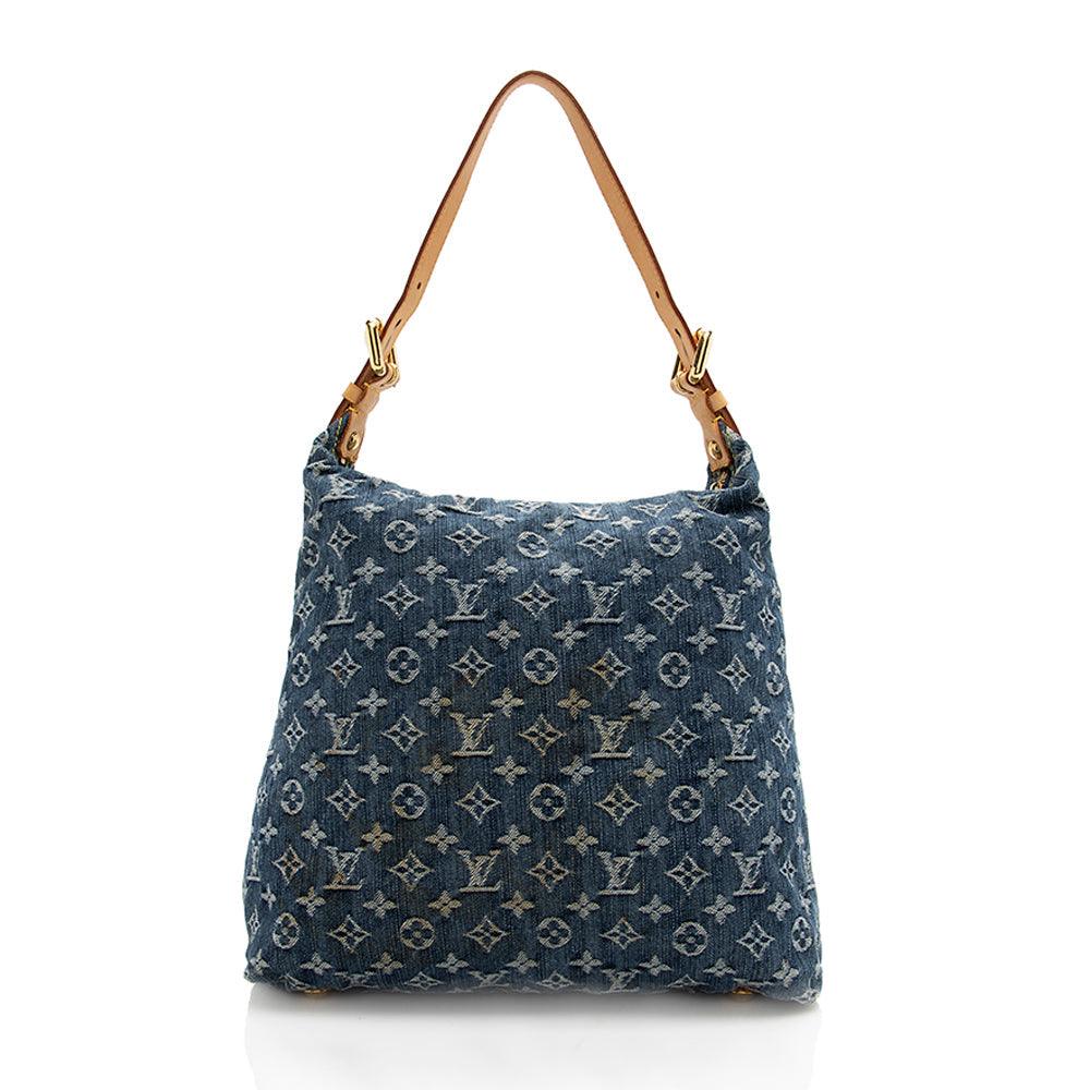 Louis Vuitton Monogram Denim Baggy GM Shoulder Bag - tntwear1