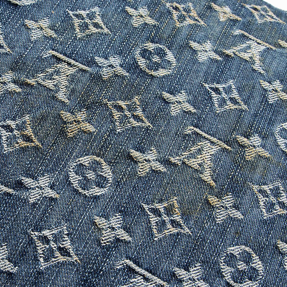 Louis Vuitton Monogram Denim Baggy GM Shoulder Bag - tntwear1