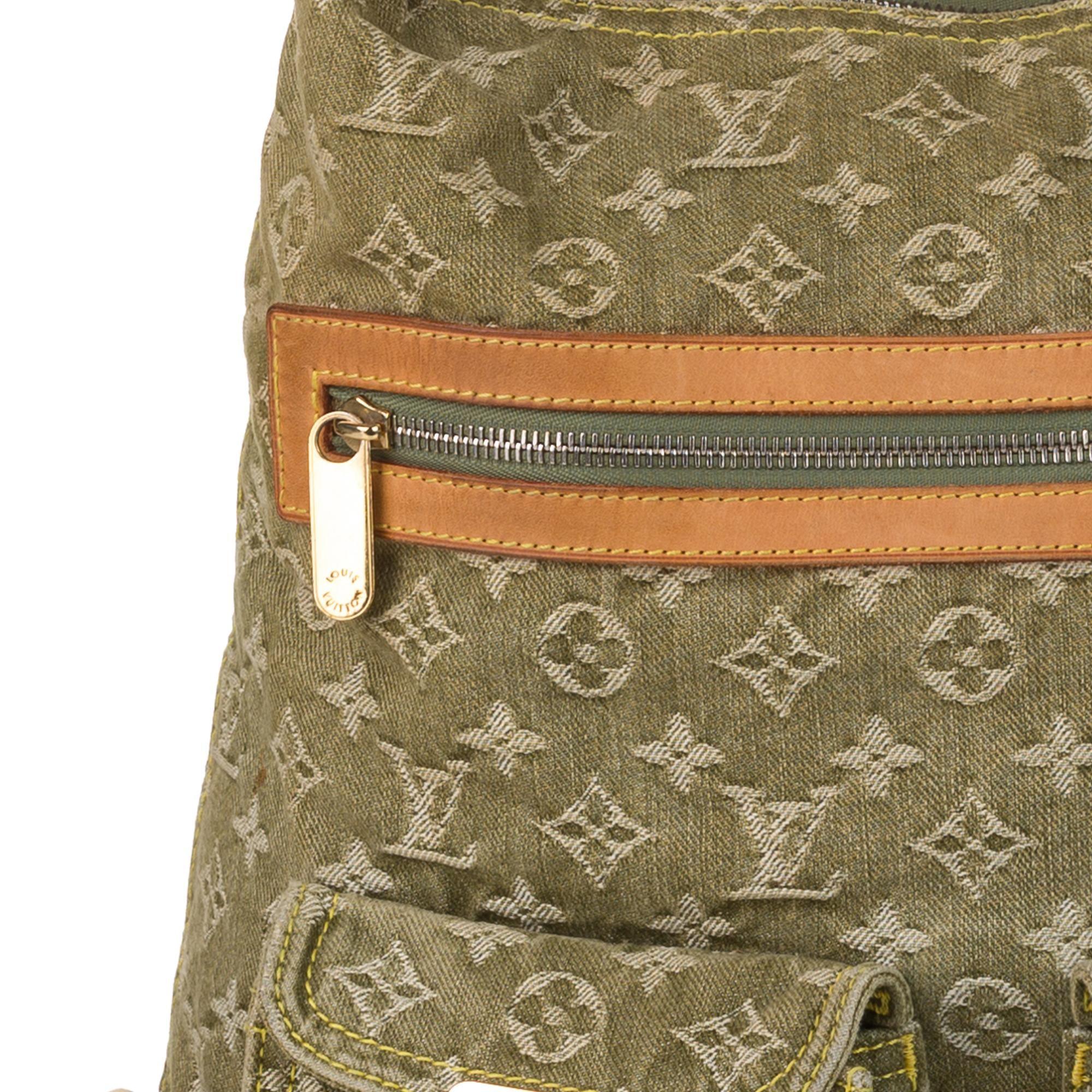 Louis Vuitton Monogram Denim Baggy GM - tntwear1