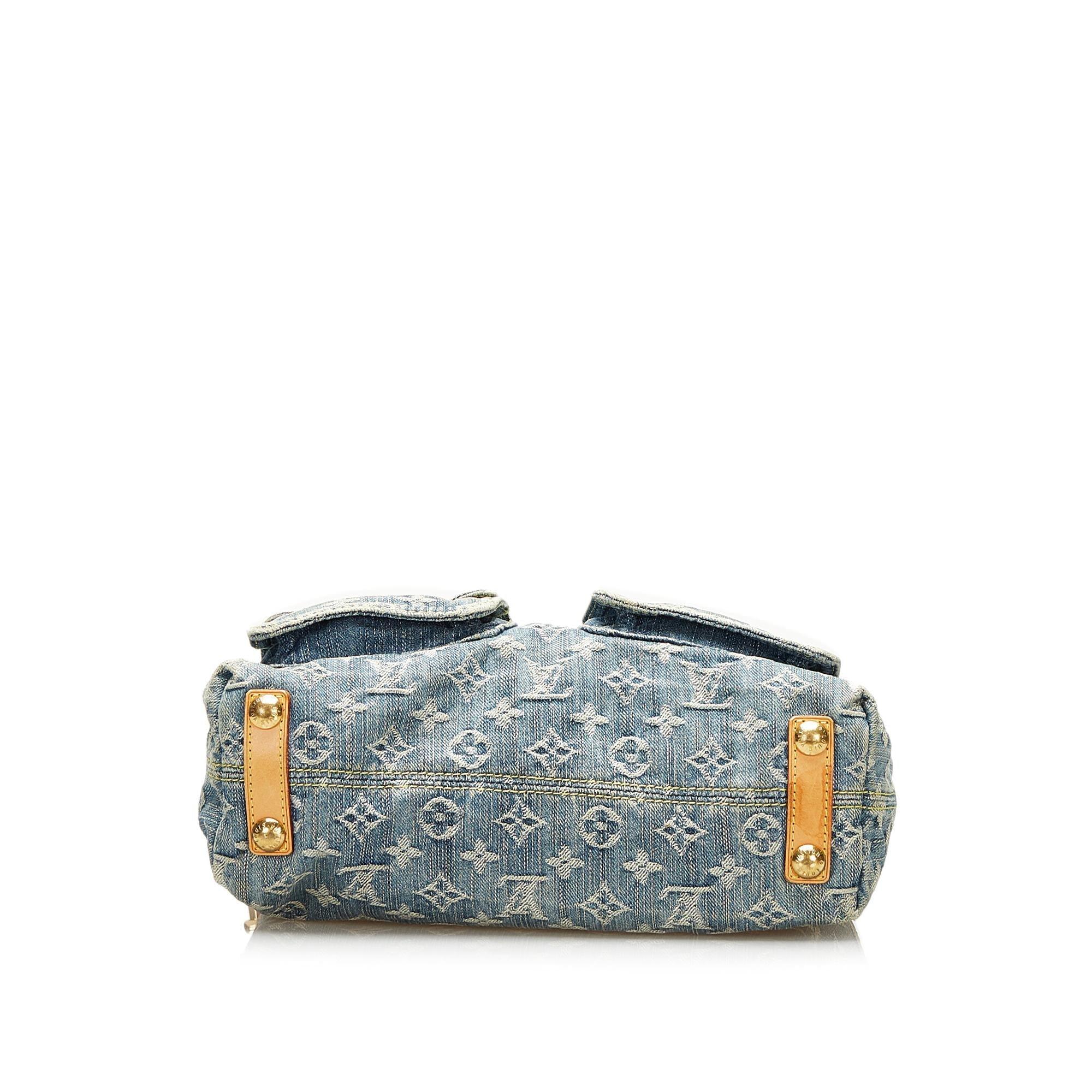 Louis Vuitton Monogram Denim Baggy PM - tntwear1