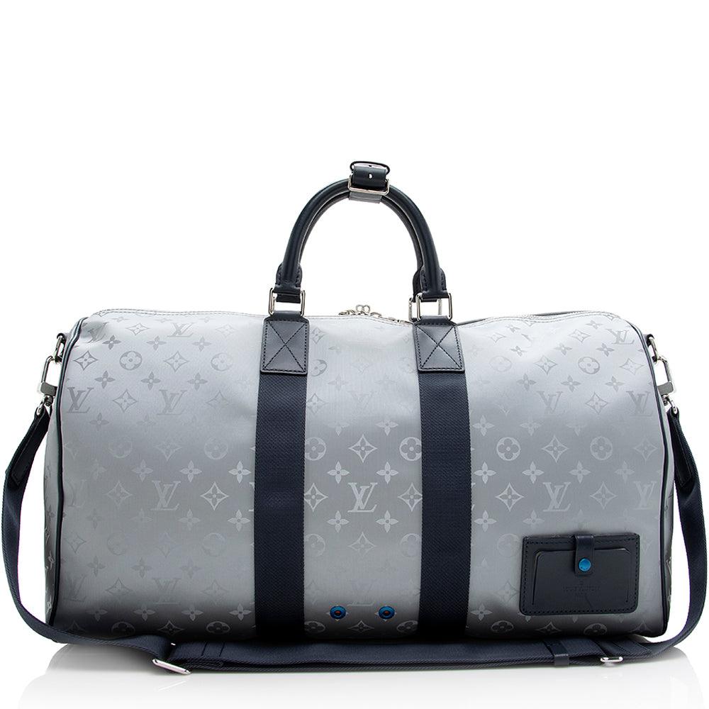 Louis Vuitton Monogram Satellite Bandouliere Keepall 50 Duffel Bag - tntwear1