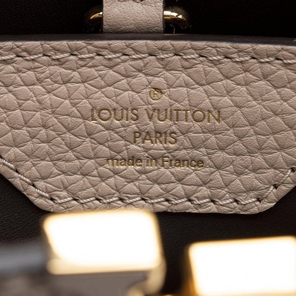 Louis Vuitton Taurillon Leather Python Capucines BB Bag - tntwear1