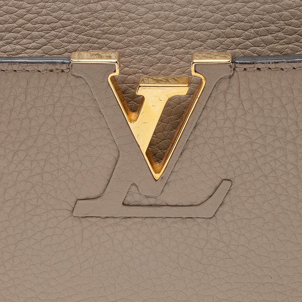 Louis Vuitton Taurillon Leather Python Capucines PM Bag - tntwear1