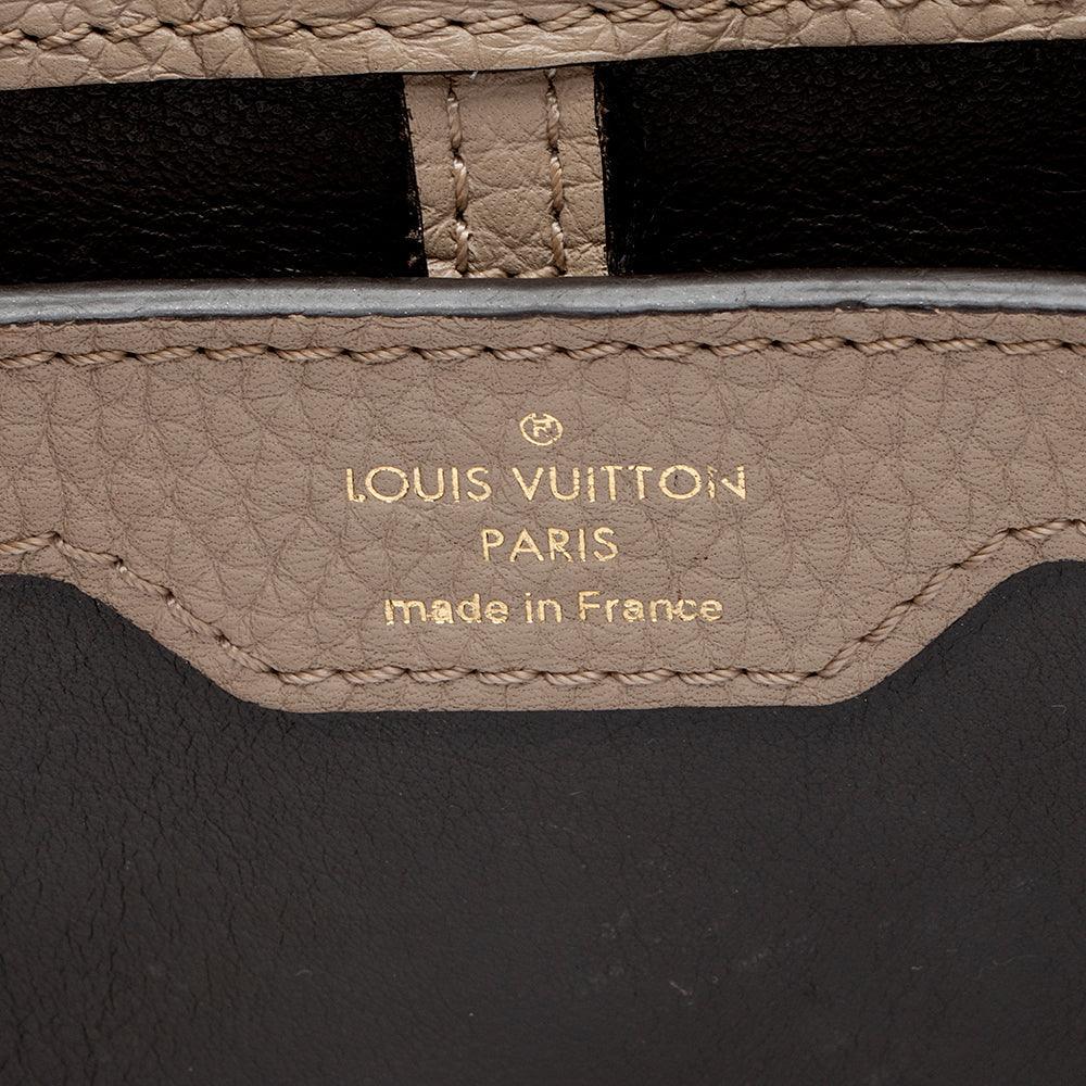 Louis Vuitton Taurillon Leather Python Capucines PM Bag - tntwear1