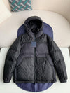 LV Monogram Black Puffer Jacket - tntwear1