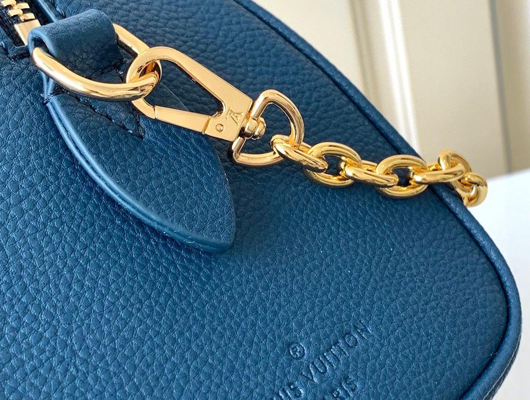 Louis Vuitton Nano Speedy bag "BLUE" - tntwear1