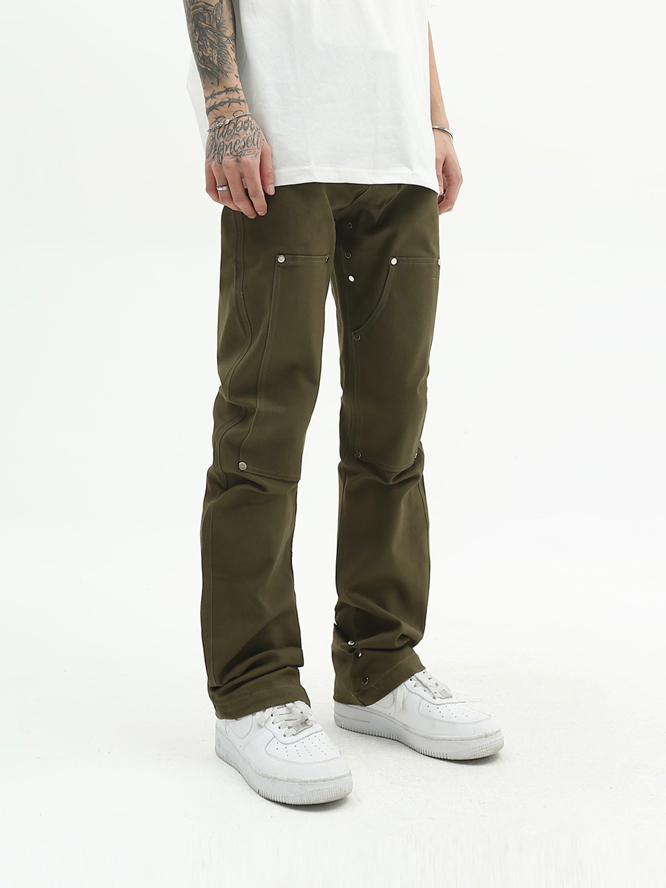 Tntwear® - American High Street Digital Embroidered Jeans - tntwear1