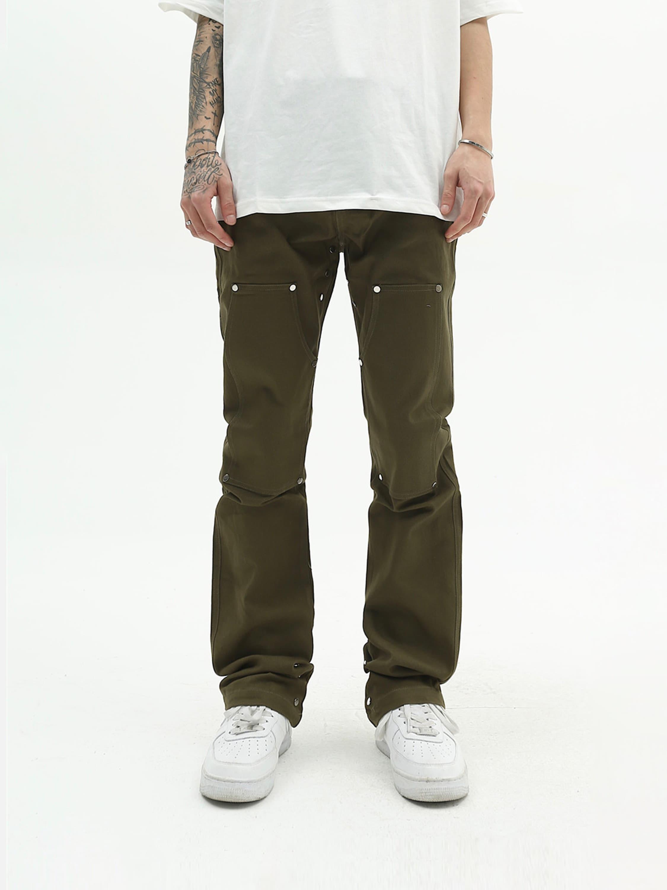 Tntwear® - American High Street Digital Embroidered Jeans - tntwear1