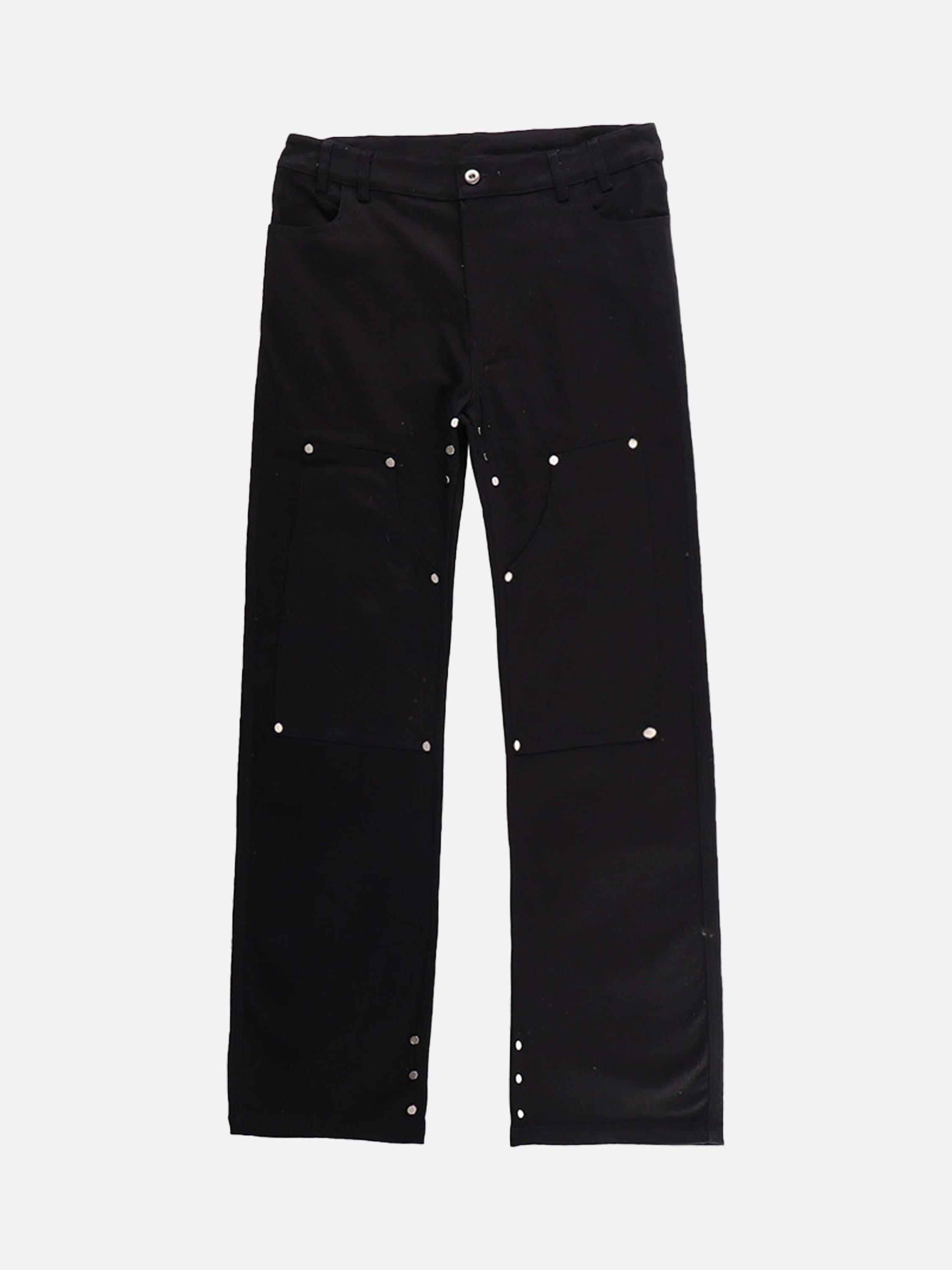 Tntwear® - American High Street Digital Embroidered Jeans - tntwear1