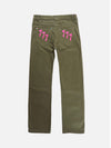 Tntwear® - American High Street Digital Embroidered Jeans - tntwear1