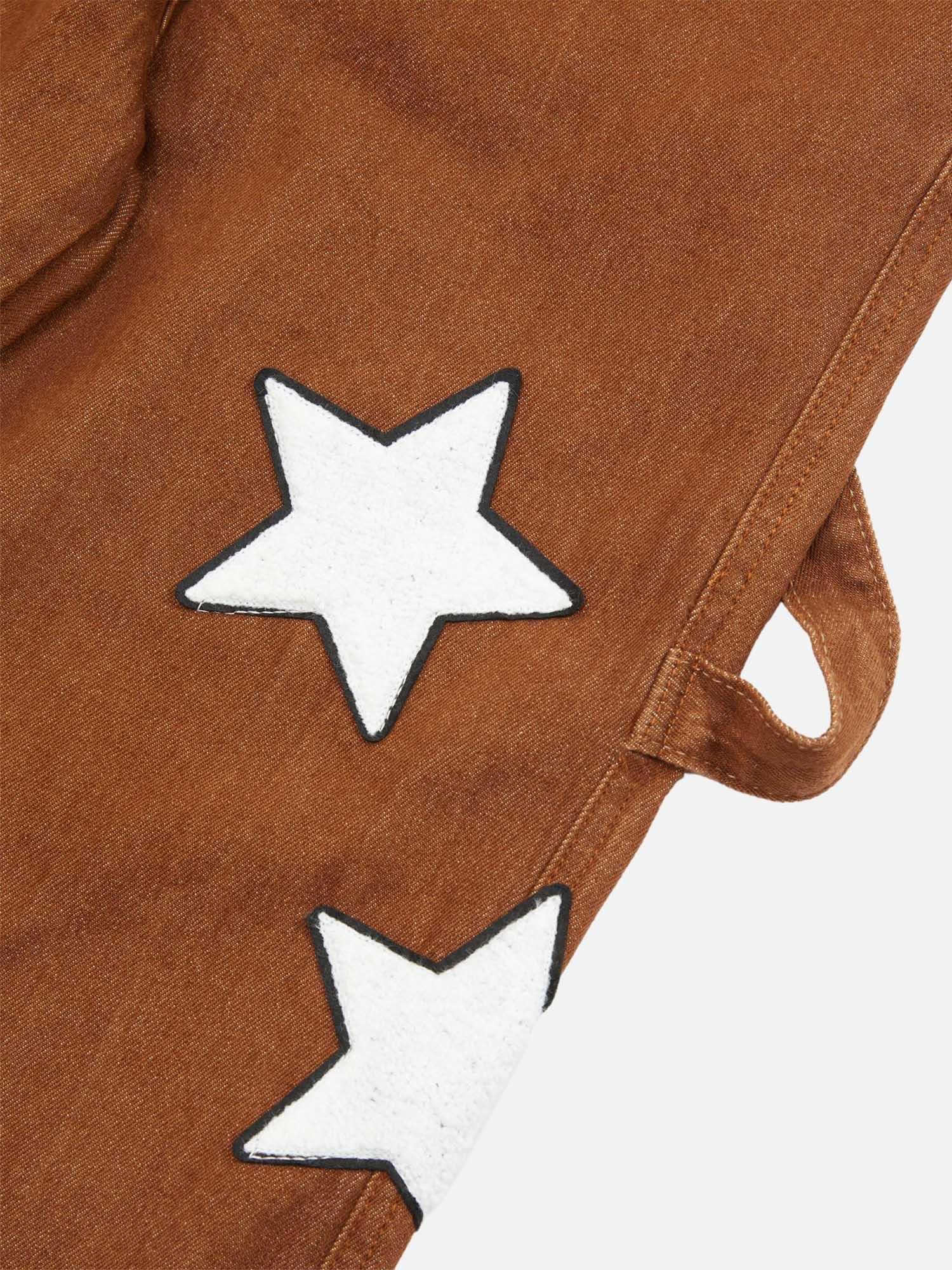 Tntwear® - American Retro Embroidered Five-pointed Star Jeans - tntwear1