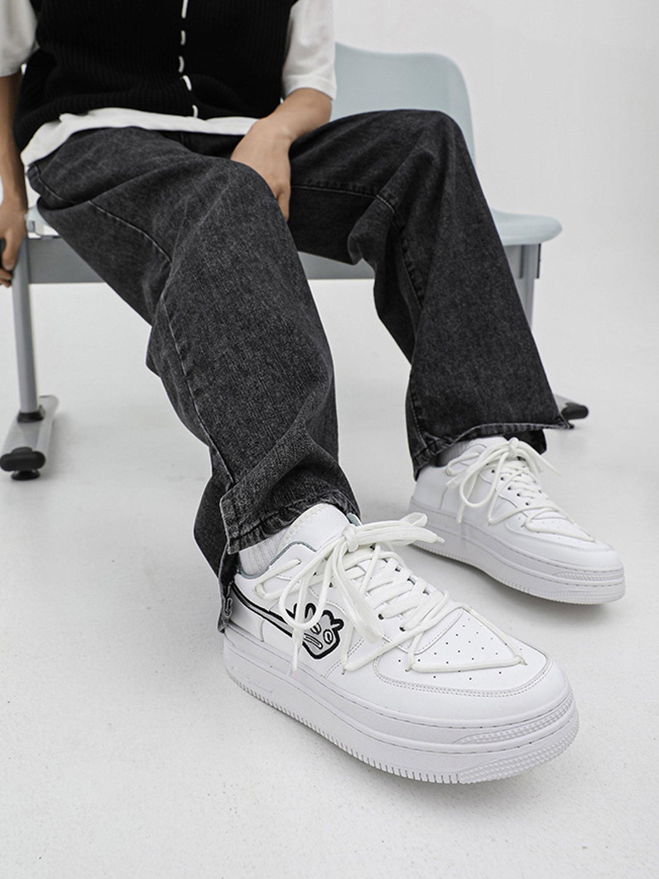 Tntwear® - American Retro Hip-hop Monster Casual Shoes Board Shoes - tntwear1