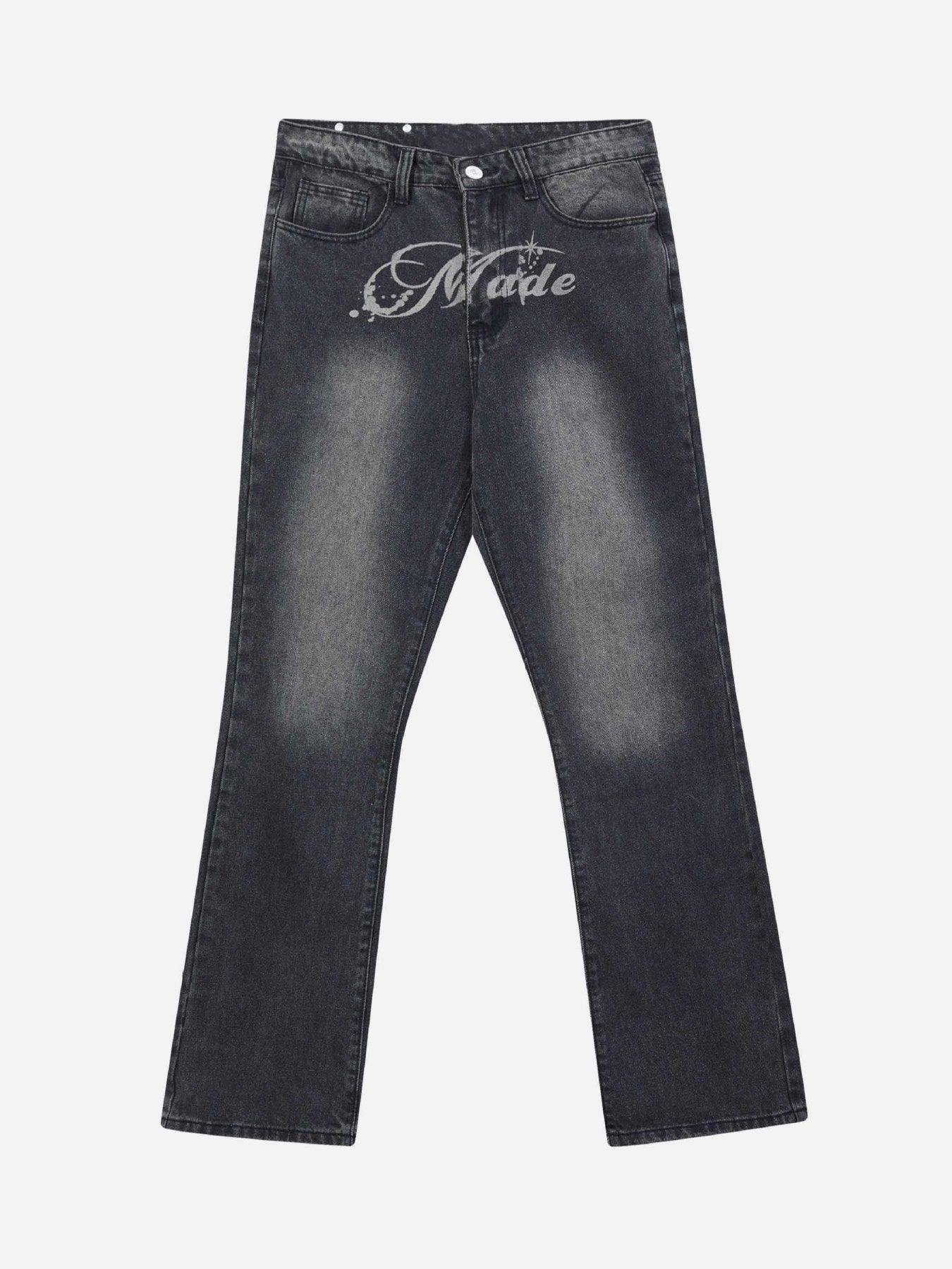 Tntwear® - American Street Style Straight Leg Jeans - tntwear1